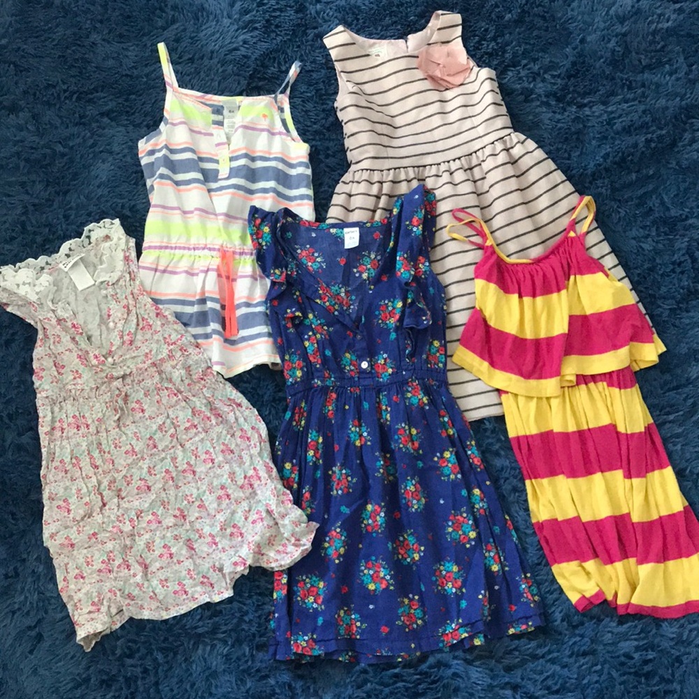 Polo ralph lauren & carter’s girls dresses(6/6x)